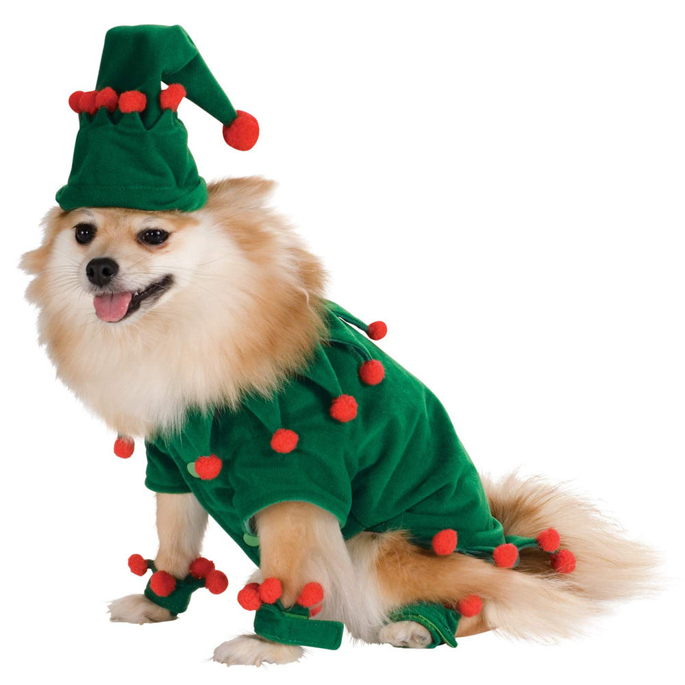 Dog Christmas Funky Costume Cat Character