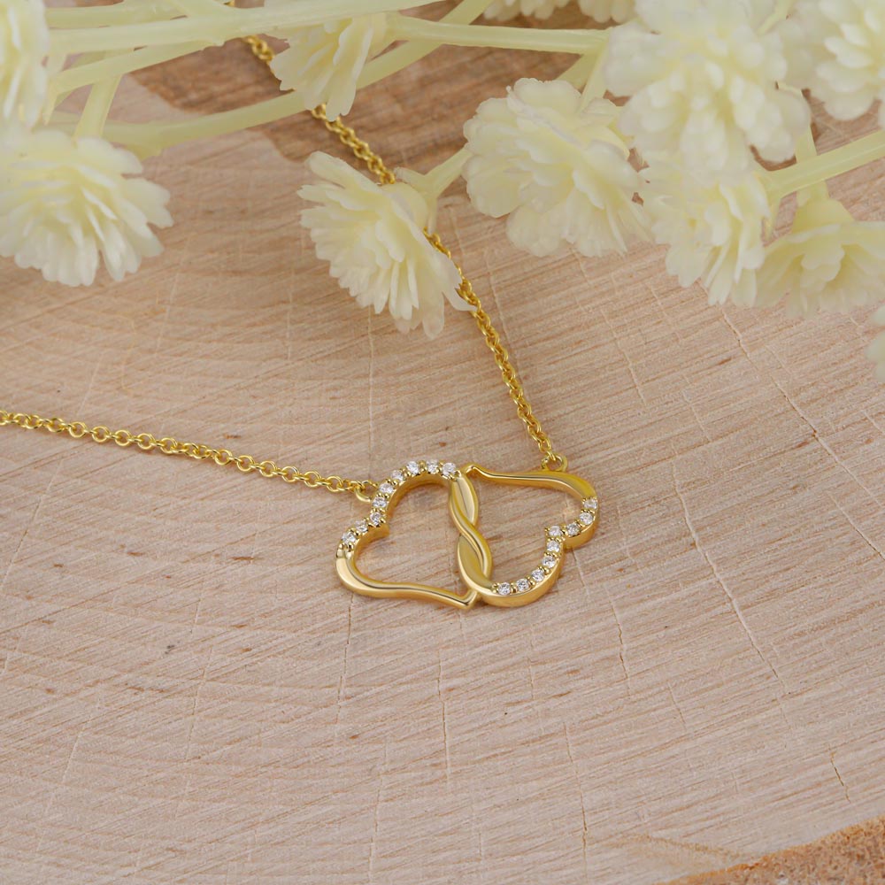 Everlasting Love Necklace Gift with Message Card Gift  for Daughters