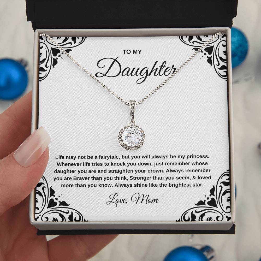 Eternal Hope Necklace Gift with Message Card for Daughters