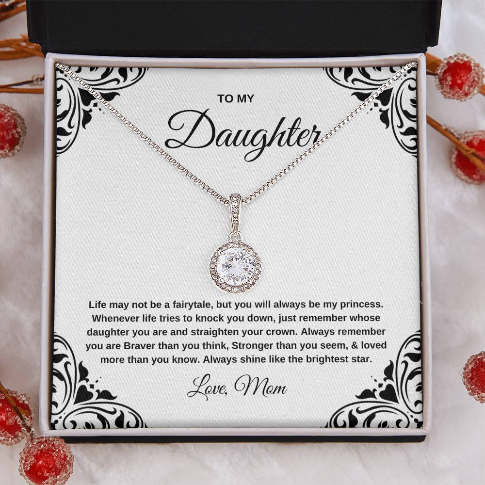 Eternal Hope Necklace Gift with Message Card for Daughters