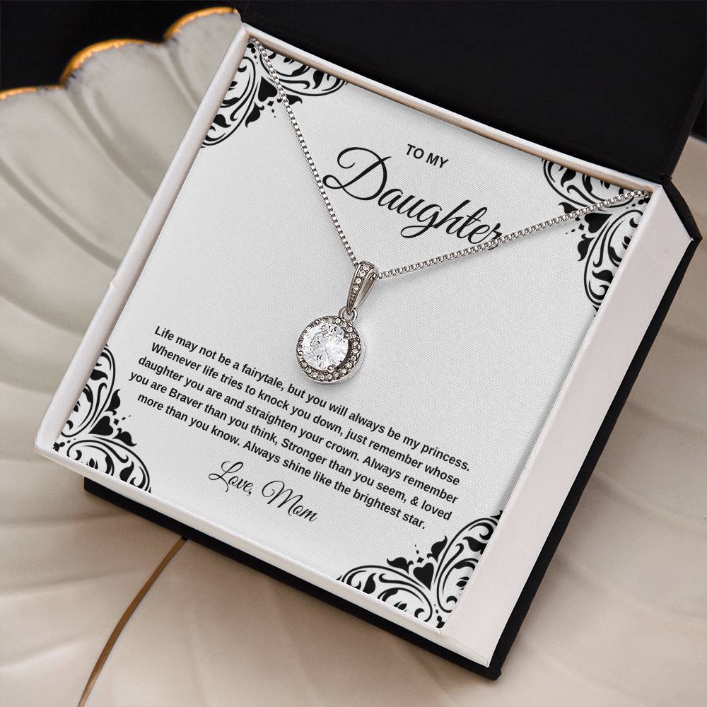 Eternal Hope Necklace Gift with Message Card for Daughters