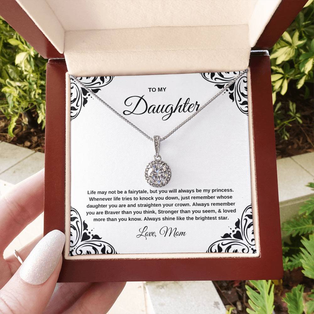 Eternal Hope Necklace Gift with Message Card for Daughters