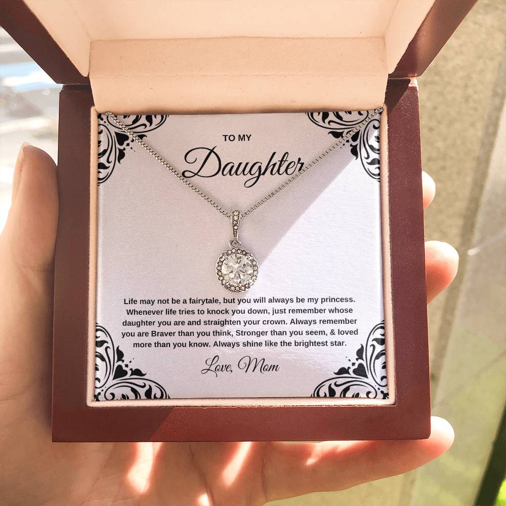 Eternal Hope Necklace Gift with Message Card for Daughters