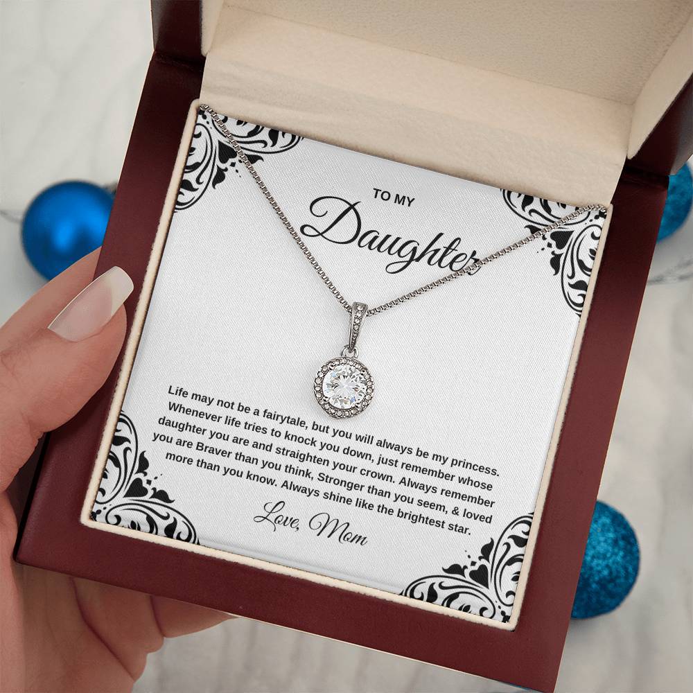 Eternal Hope Necklace Gift with Message Card for Daughters