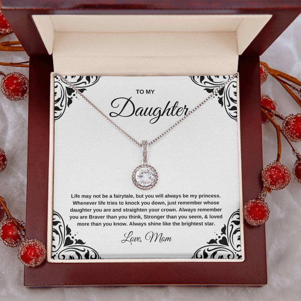 Eternal Hope Necklace Gift with Message Card for Daughters