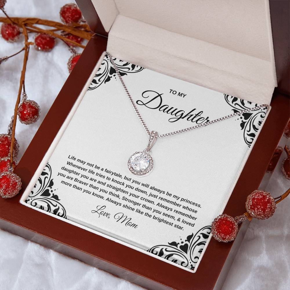 Eternal Hope Necklace Gift with Message Card for Daughters