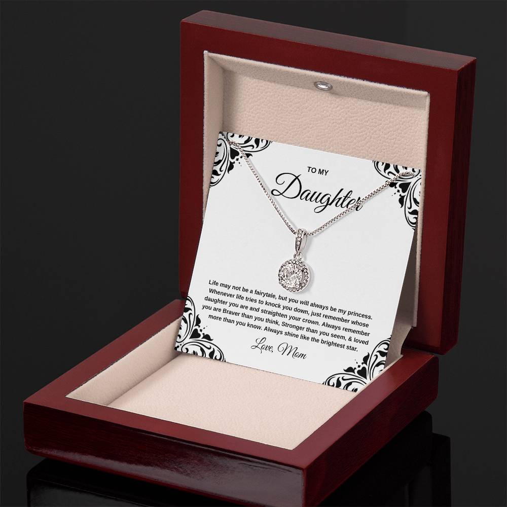 Eternal Hope Necklace Gift with Message Card for Daughters