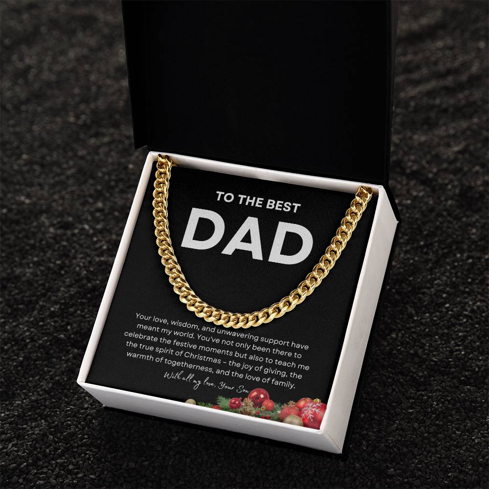 Cuban Link Chain - The Perfect Gift for Men and Dad