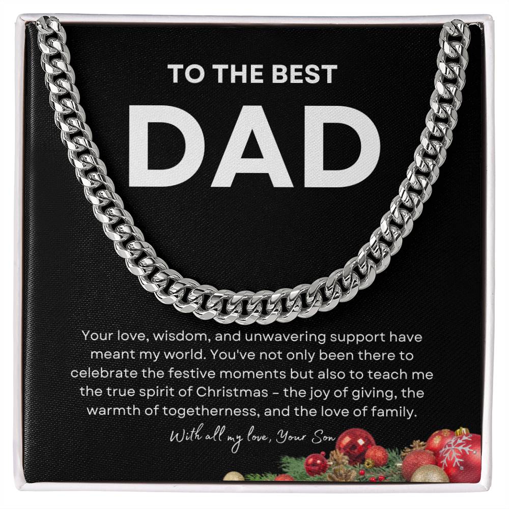 Cuban Link Chain - The Perfect Gift for Men and Dad