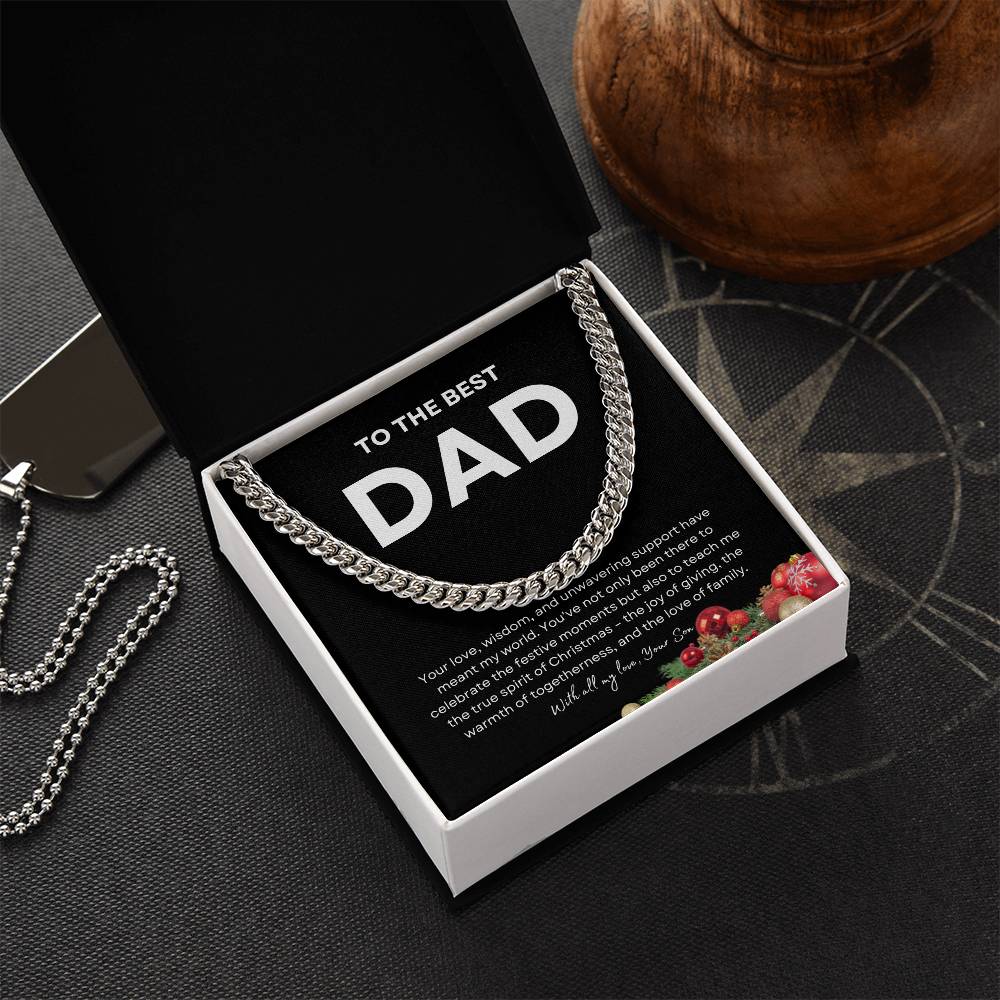 Cuban Link Chain - The Perfect Gift for Men and Dad