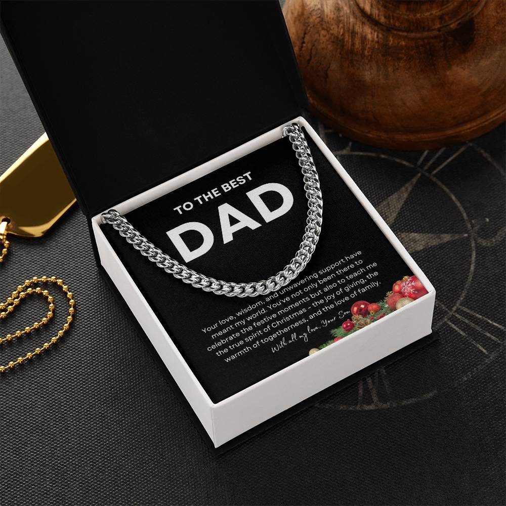 Cuban Link Chain - The Perfect Gift for Men and Dad