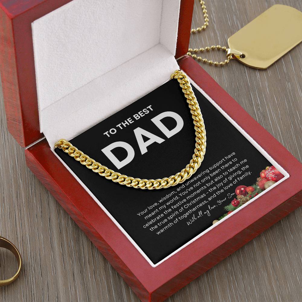 Cuban Link Chain - The Perfect Gift for Men and Dad