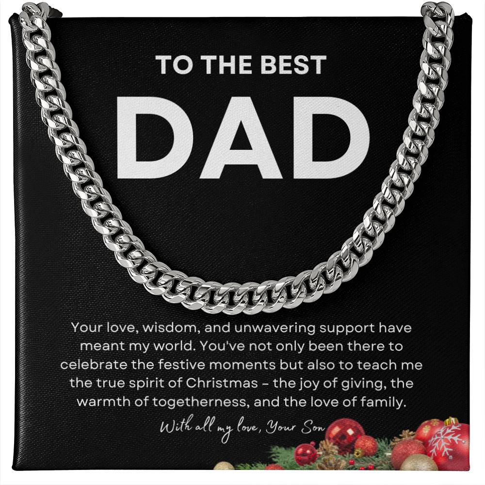 Cuban Link Chain - The Perfect Gift for Men and Dad