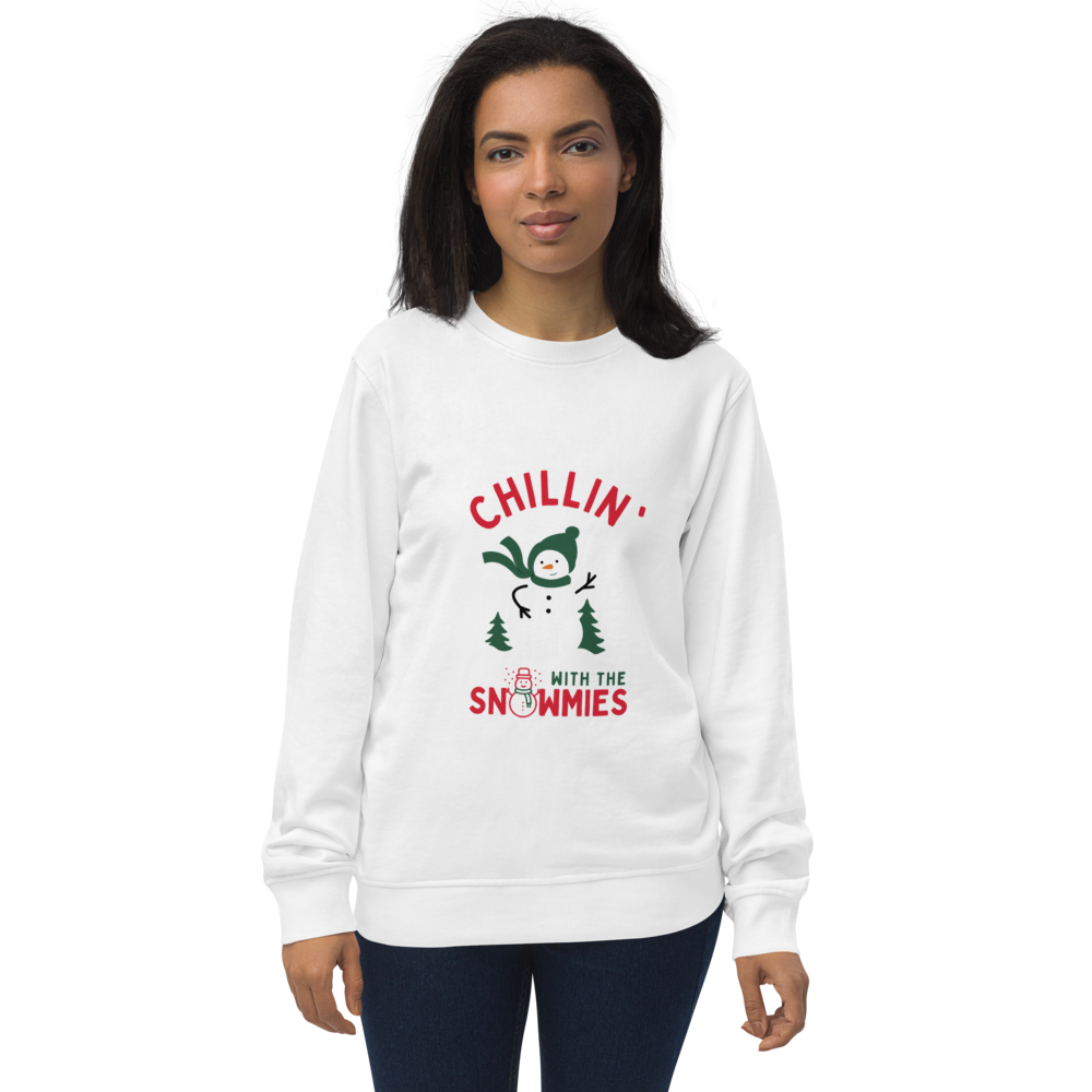 Unisex Organic Sweatshirt, Christmas Gift for Women