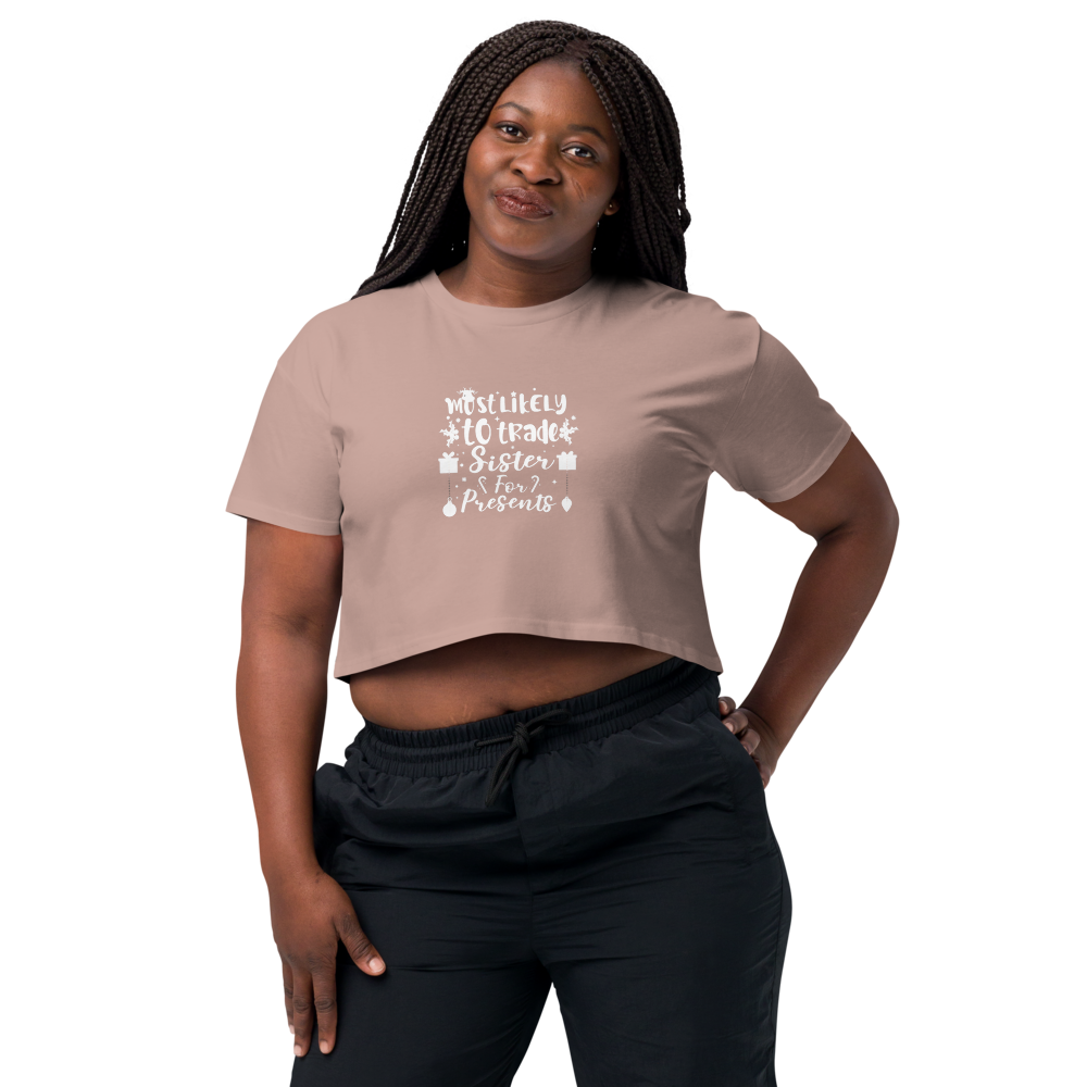 Women’s Crop Top - A Chic Christmas Gift for Your Sister