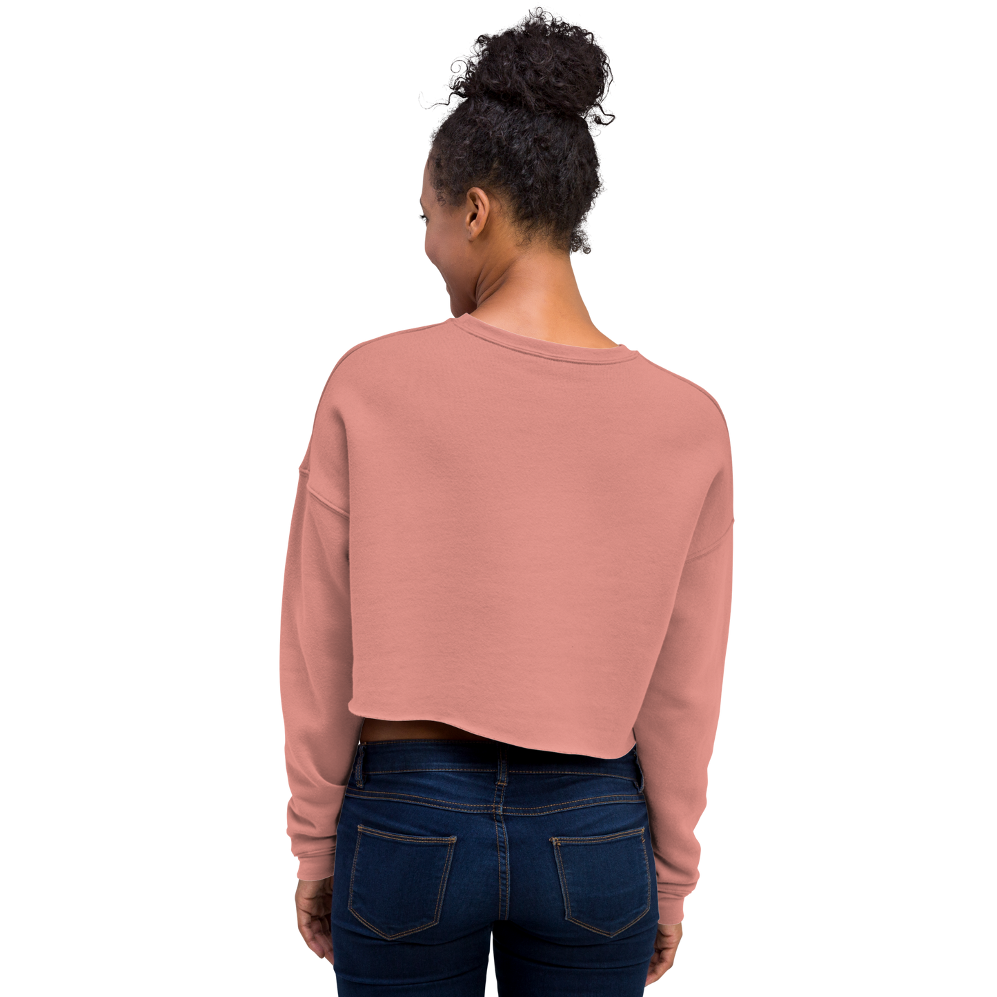 Fleece Crop Top Sweatshirt Christmas Gift for Women