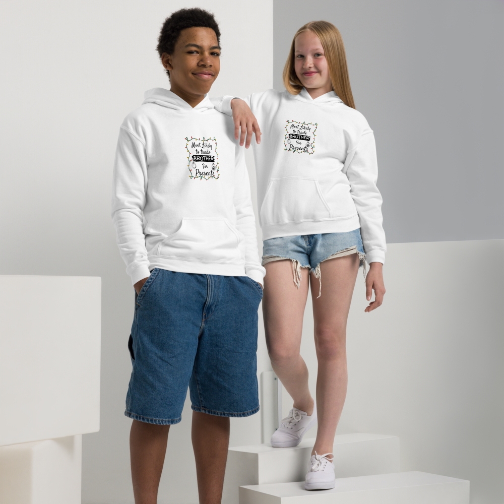 Youth Heavy Blend Hoodie Sweatshirt - The Perfect Gift for Your Brother